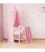 Tapis pour enfant KEHL règles de chambre rose