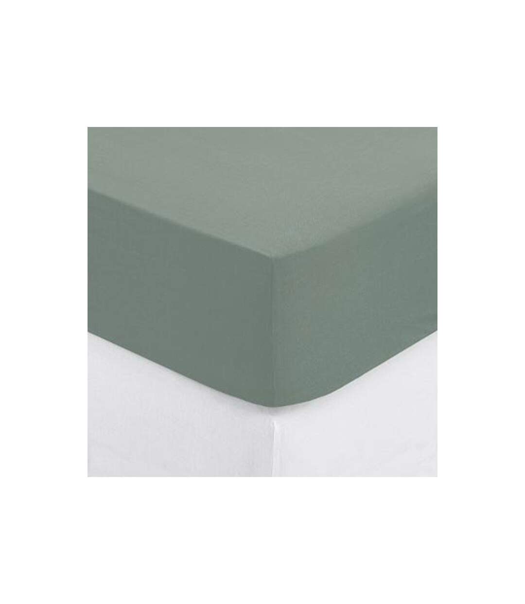Drap Housse Intérieur 90x190cm Céladon-2