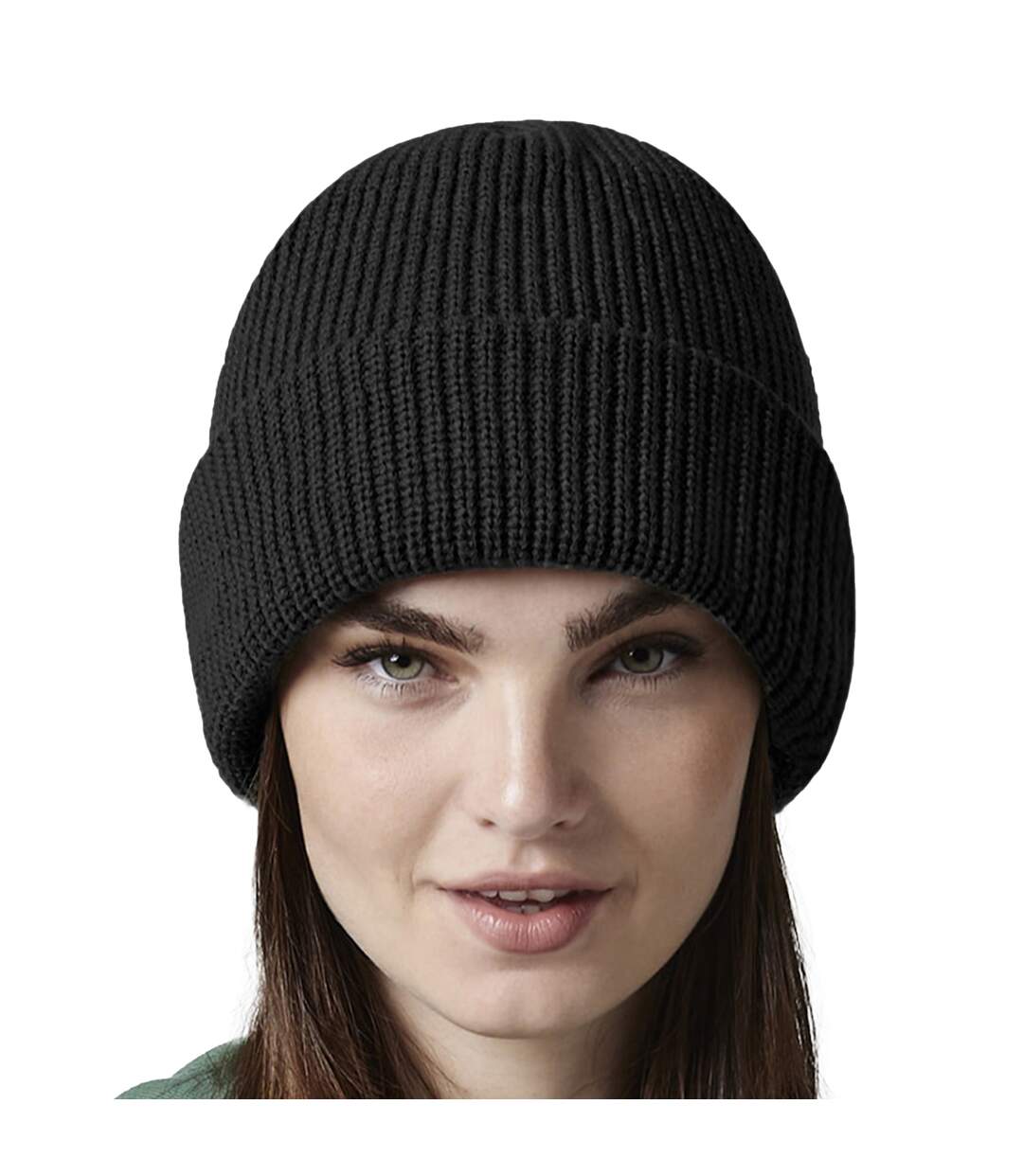 Bonnet adulte noir Beechfield-2