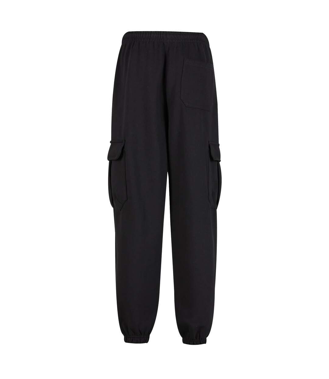 Mens 90s Cargo Jogging Bottoms Noir Build Your Brand-3