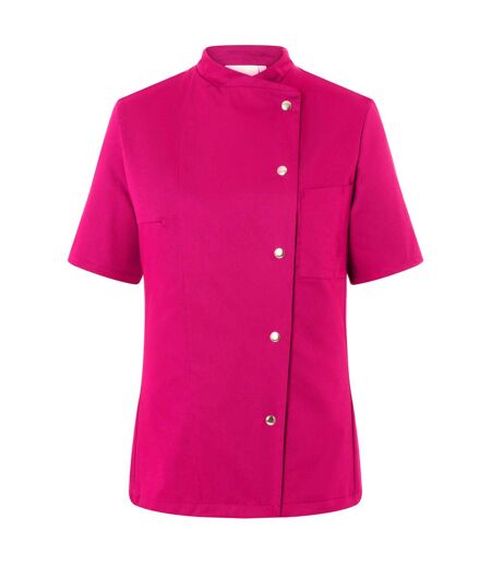 Womens/ladies Greta Chef Jacket Pink Karlowsky