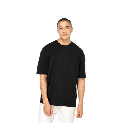 Mens Oversized T-shirt Washed Black Native Spirit