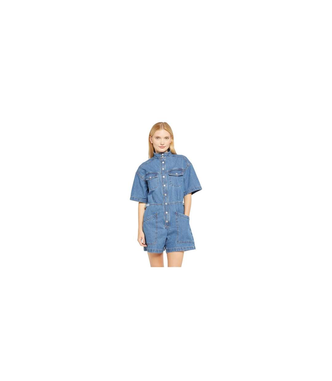 Grenouillère Décontracté Femme Bleu Levis-1