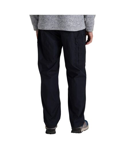 Pantalon Décontracté À Taille Haute Semi-élastiquée Kiwi Classic Homme Bleu Marine Foncé Craghoppers