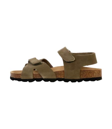 Mules Cuir Enfant The Divine Factory Orion Scratch