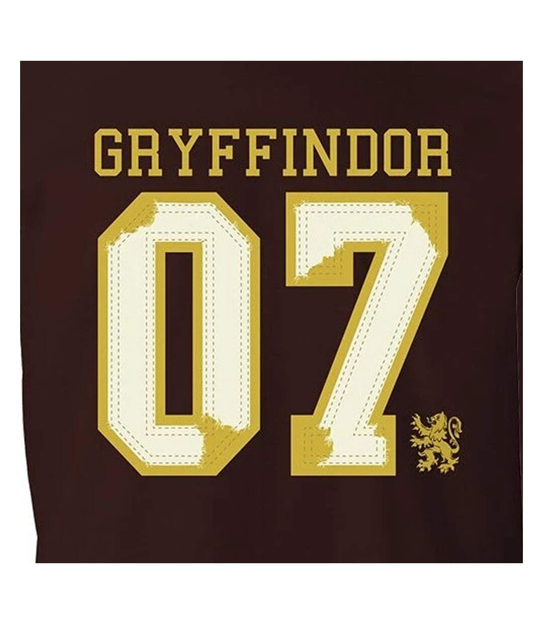 T-shirt Gryffondor Potter Homme Rouge Harry Potter-3