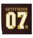 T-shirt Gryffondor Potter Homme Rouge Harry Potter-3