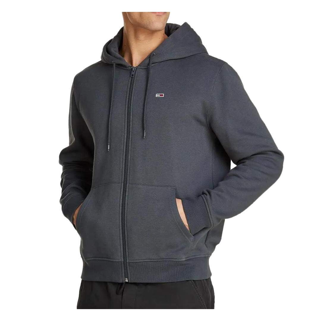 Sweat Zippé Gris Homme Tommy Hilfiger DM0DM20743 - L-1