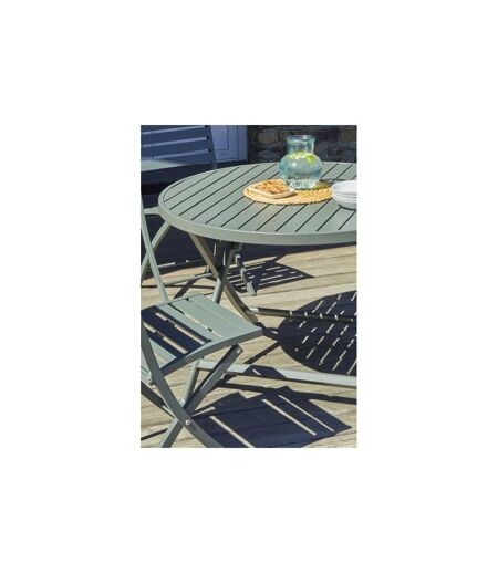 Table de Jardin Pliante Marius 110cm Kaki