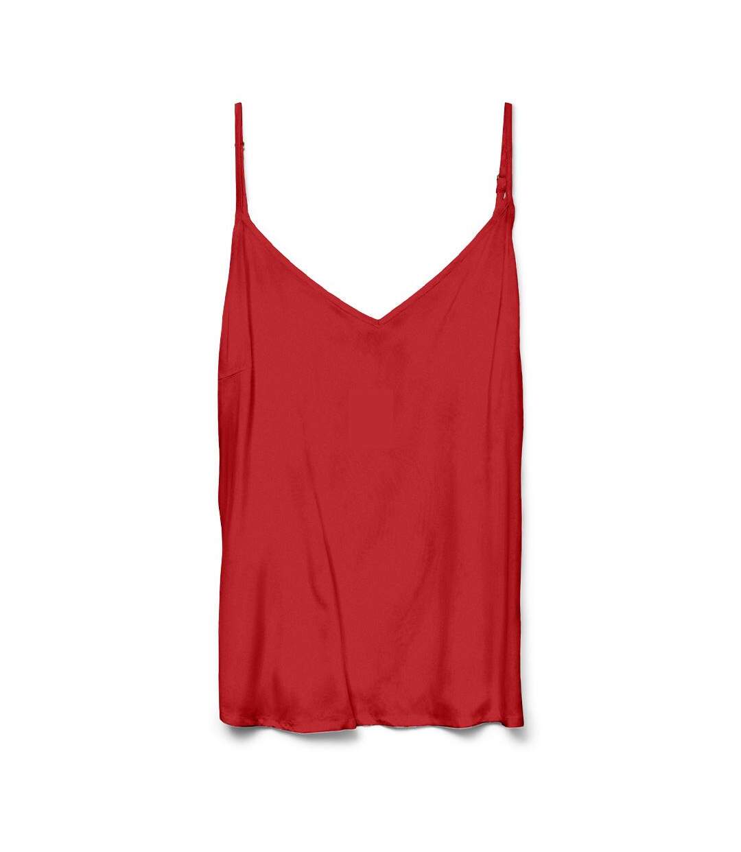 Débardeur rouge femme vero moda eassy - l-1