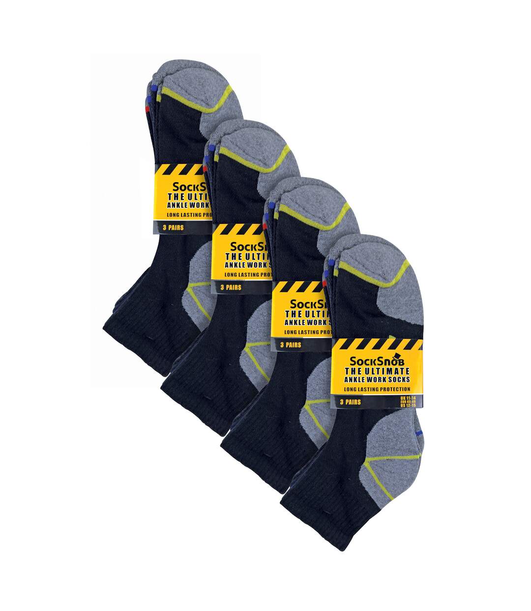 Chaussettes de travail robustes Ultimate Low Cut Work pour hommes-2