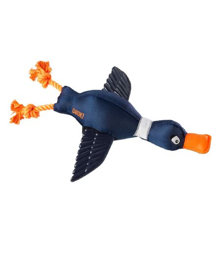 Duck thrower with wings dog toy one size navy House of Paws