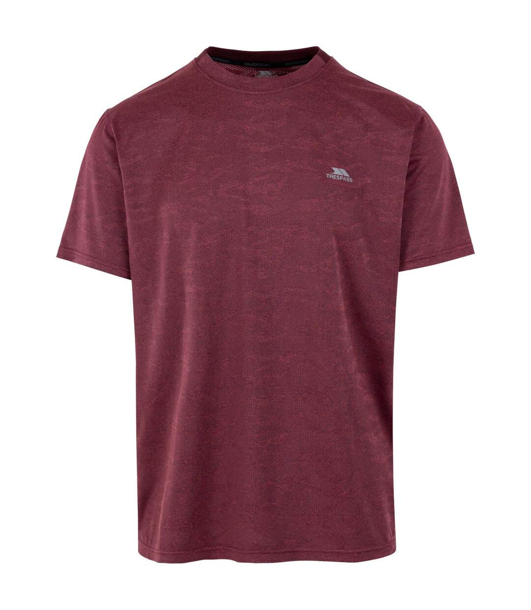 T-shirt tiber homme rouge sang Trespass