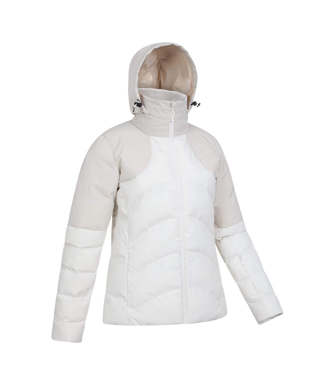 Blouson de ski cairngorm femme blanc cassé Mountain Warehouse-3