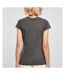 Womens/ladies Basic T-shirt Charcoal Build Your Brand-3