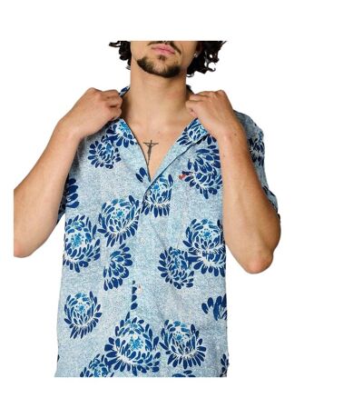Chemise bleu homme kaporal kamizh