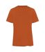 T-shirt Motif/style Grand Logo Homme Orange Pretty Green-2