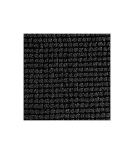 Tapis de Salle de Bain Chenille 50x80cm Noir