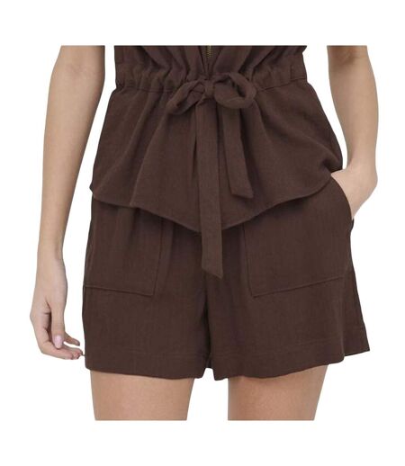 Short marron femme jdy mille
