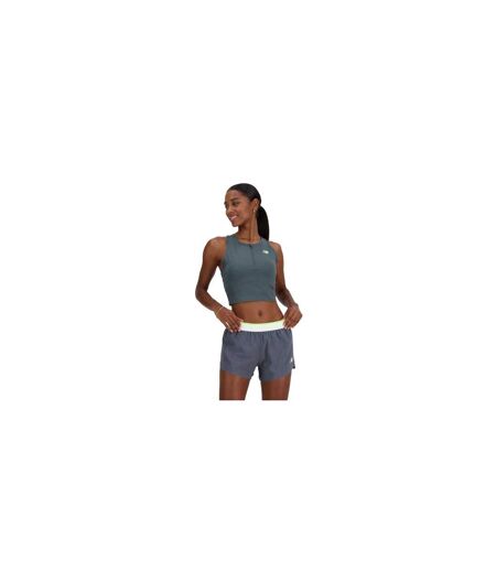 Débardeur Compétition Femme Gris New Balance