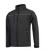 Mens Reflective Soft Shell Jacket Grey Tricorp-3