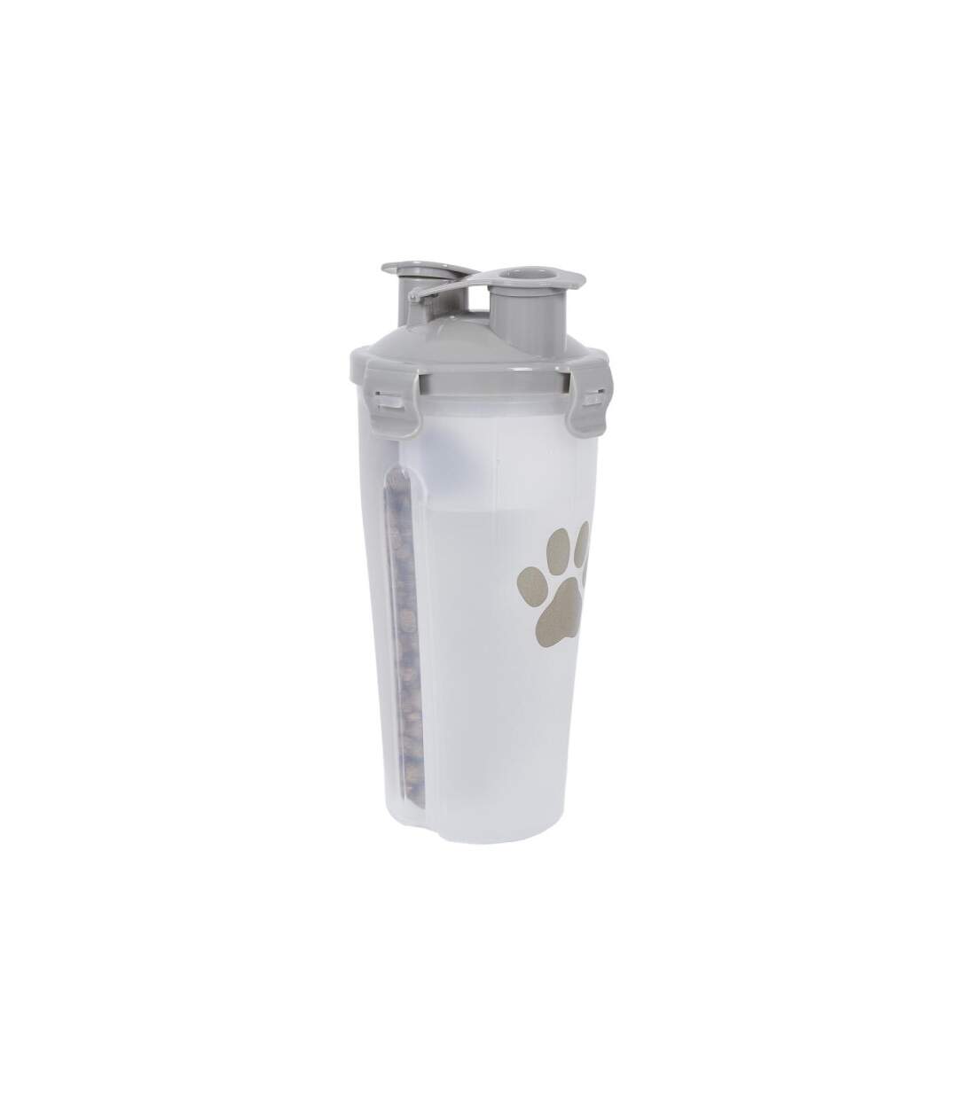 Gourde pour Chien 2 en 1 22cm Gris-2