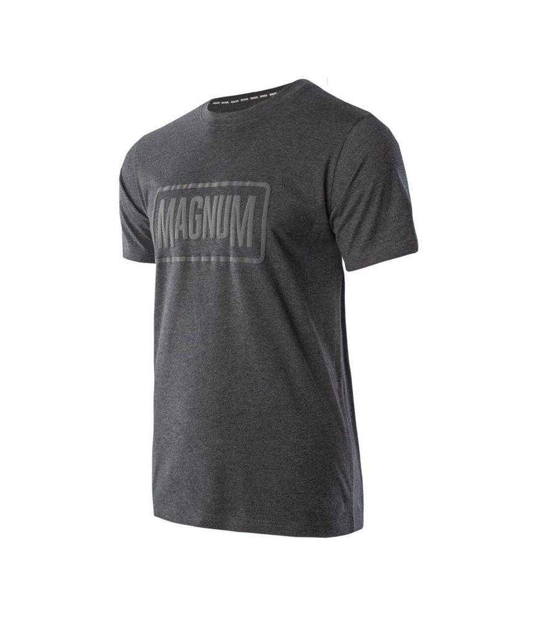 Mens Essential 2.0 T-shirt Grey Magnum-3