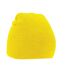 Bonnet Unisexe Adulte Original Pull-on Beanie Jaune Beechfield-1
