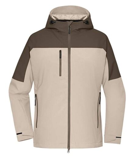 Veste 3 en 1 - Femme - JN1377 - beige grès et marron