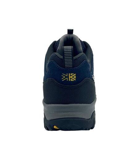 Mens Mount Suede Low Waterproof Walking Shoes Navy Karrimor