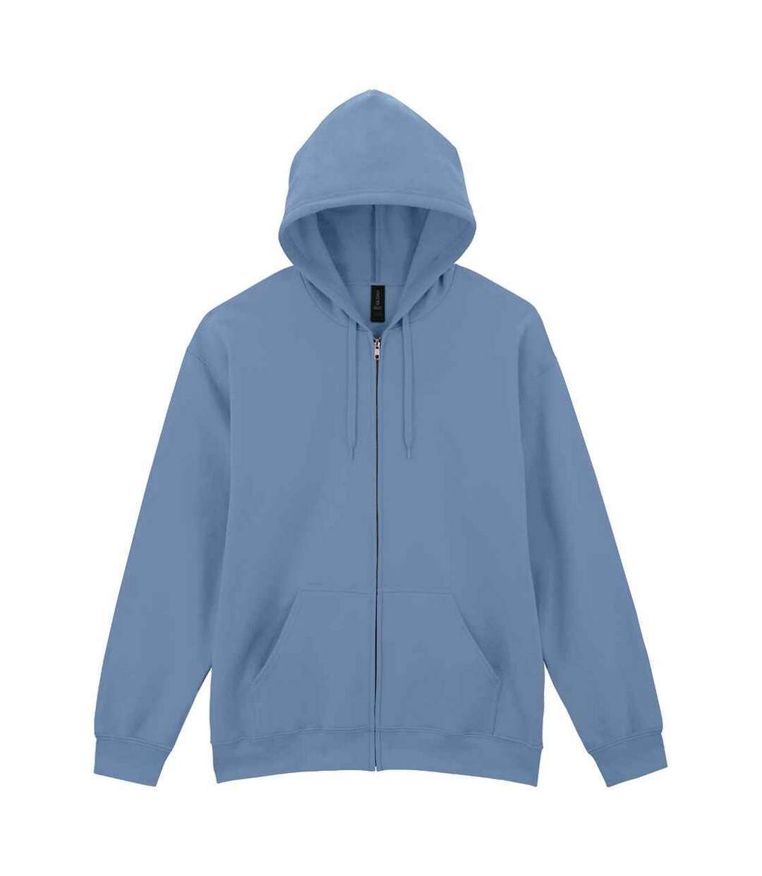 Veste à capuche softstyle homme bleu de gris Gildan-1