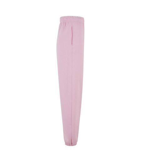 Pantalon De Jogging Fluffy Femme Rose Clair Build Your Brand