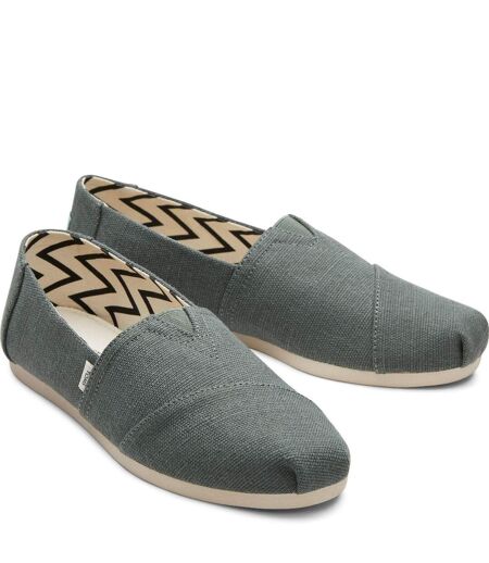 Mens Alpargata Classic Espadrilles Dark Green Toms