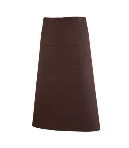 Tablier De Bar Colours Collection Taille Unique Marron Premier