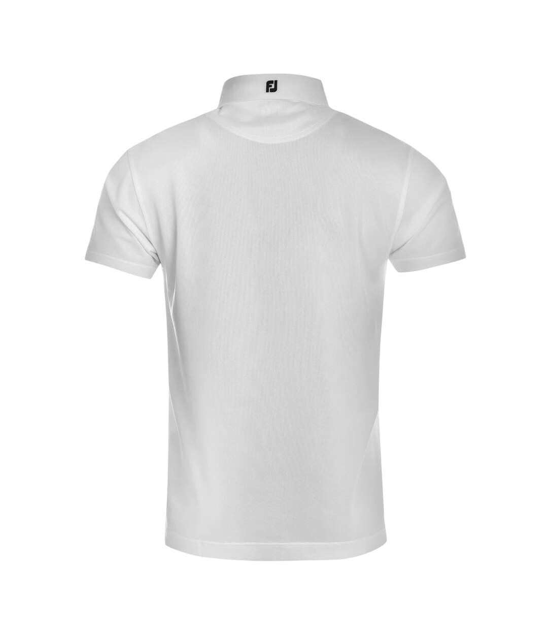 Mens Logo Polo Shirt White FootJoy-2
