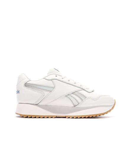 Baskets blanc/gris femme reebok glide ripple double 100074208