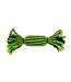 Jolly Pets Knot-N-Chew Rope Dog Toy (Green/Black) (S, M) - UTTL5208