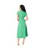 Robe mi-longue occasion femme vert Principles