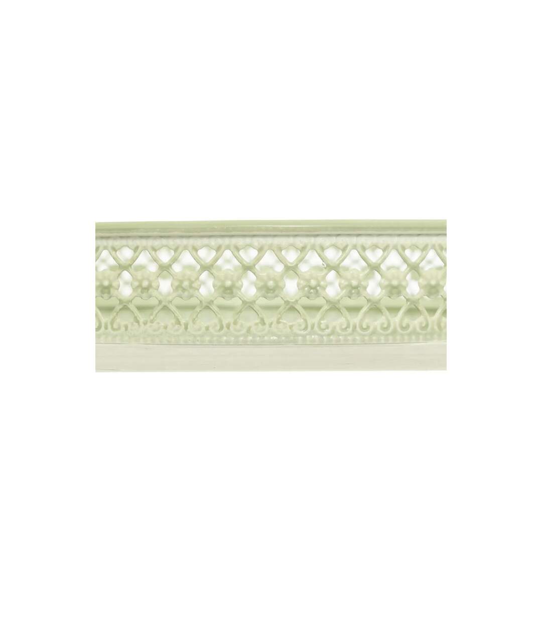 Lot de 2 Plateaux Déco Wild Romance 31cm Blanc & Vert-5