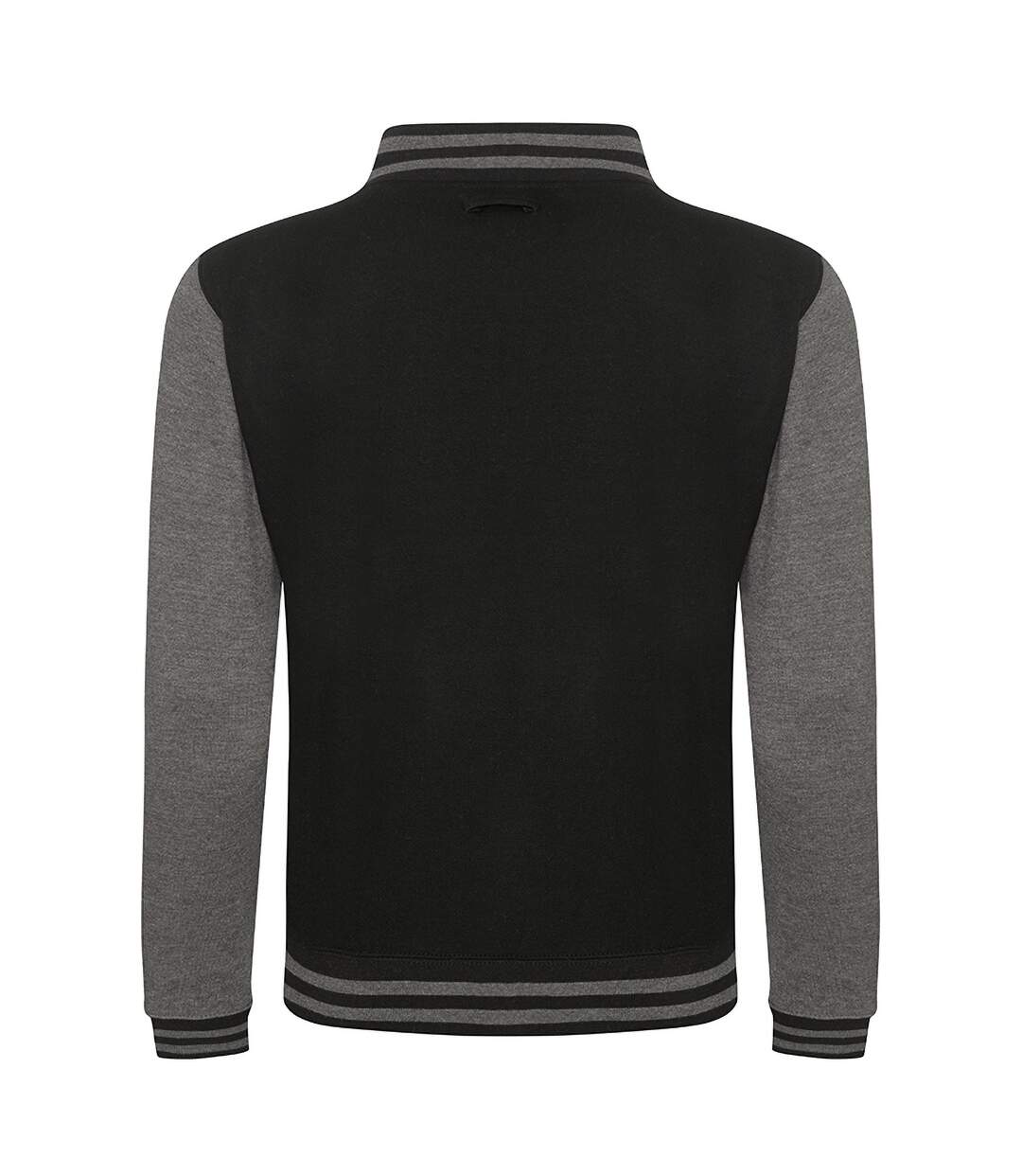 Blouson d´université adulte noir / gris foncé Awdis