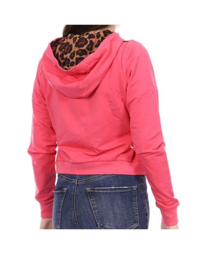 Sweat à capuche Rose Femme Supreme Grip Wild - S