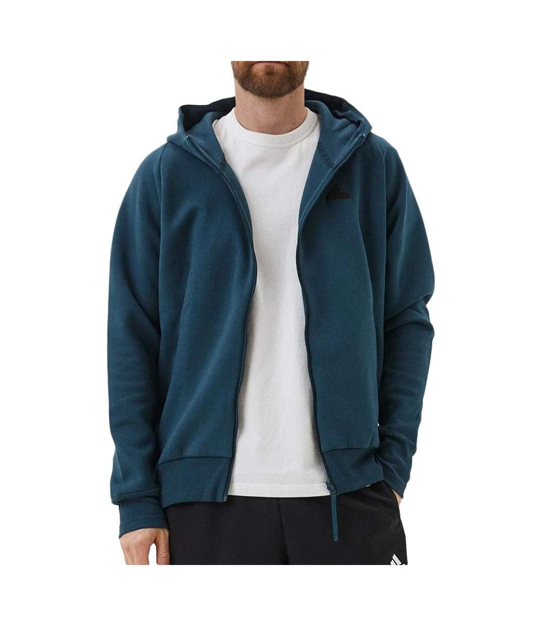 Veste zippé bleu homme adidas m z.n.e. pr fz-1