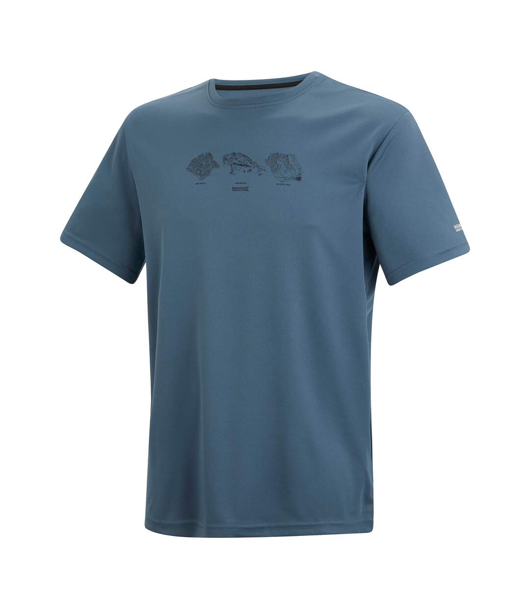 T-shirt Motif/style Illustration Fingal Homme Bleu De Chine Regatta-4