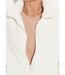 Veste fausse fourrure col montant manches longues-4