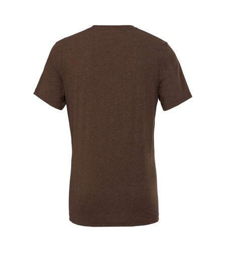 Canvas triblend t-shirt à manches courtes homme marron Bella + Canvas