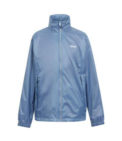 Mens Lyle Iv Waterproof Hooded Jacket Coronet Blue Danger Red Regatta