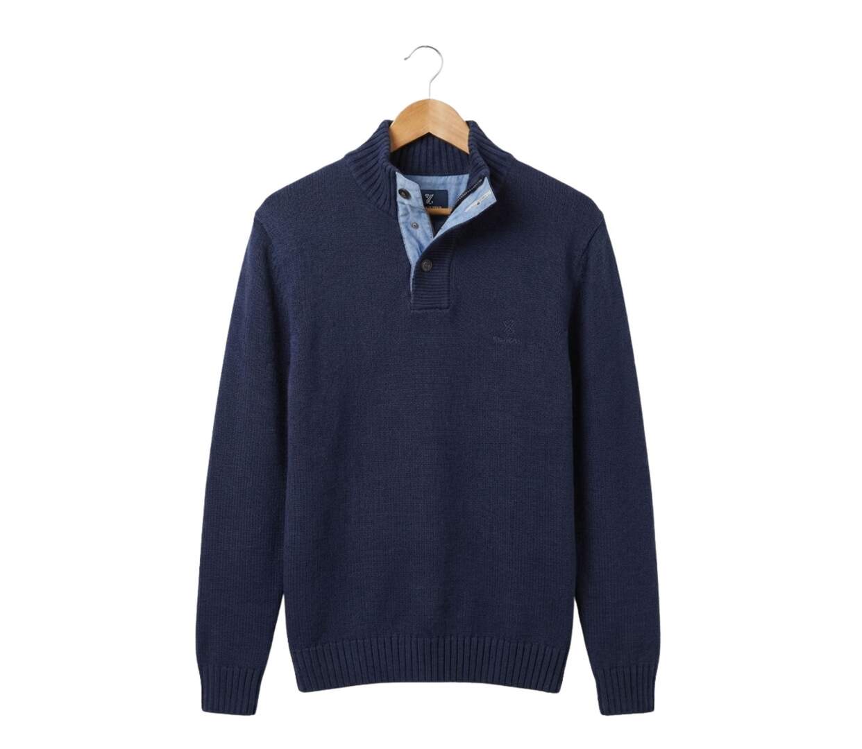 Pull camionneur col montant PRELUDE1-5