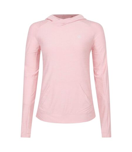 Sweat à capuche sprint city femme rose cristal chiné Dare 2b