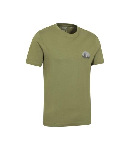 Mountain Warehouse Mens Circle Natural T-Shirt (Khaki) - UTMW2518