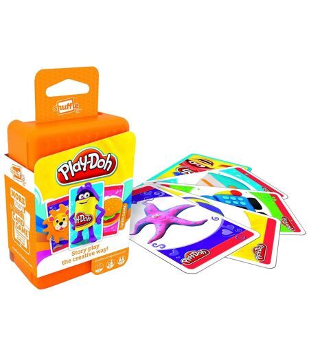 Shuffle Play Doh Card Game (Multicolored) (One Size) - UTSG35497